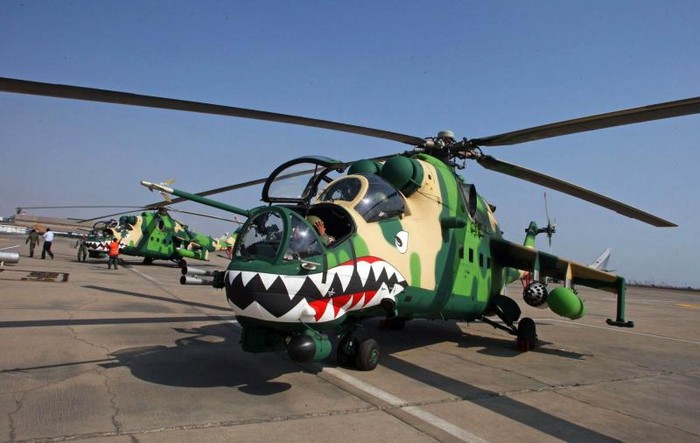 Trực thăng vận tải đa năng Mi-8 do Nga sản xuất (ảnh minh họa)